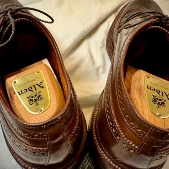 Alden Shell Cordovan Long Wings RAVELLO size 12.5 - Picture 15 of 16